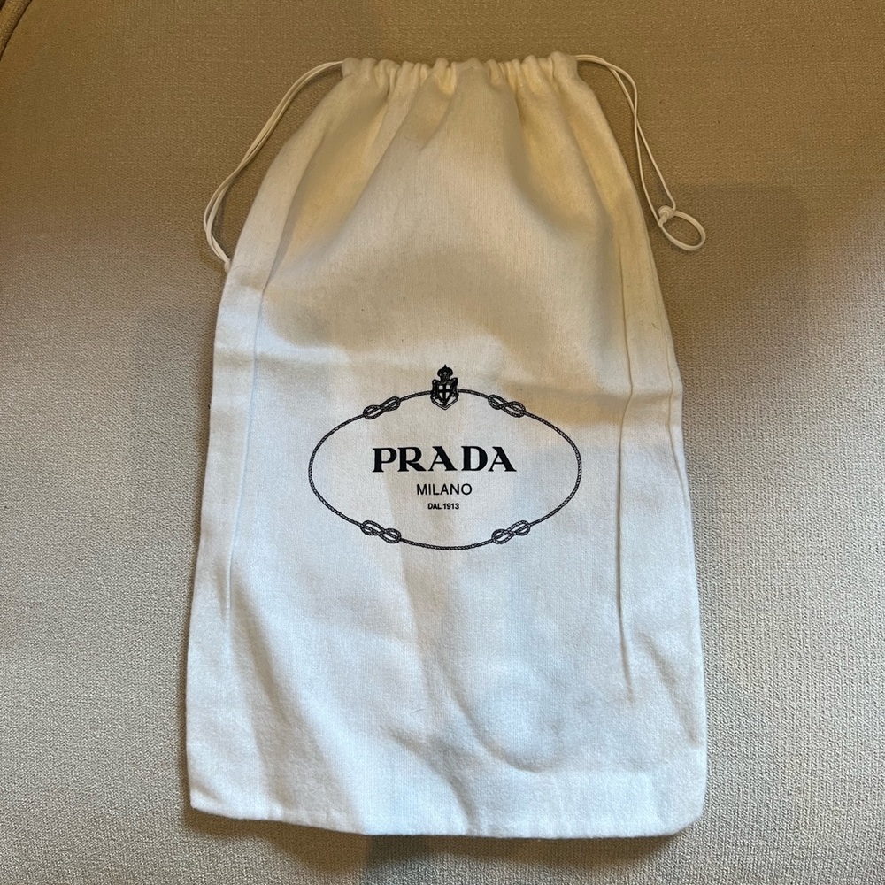 PRADA dust bag 💯% Authentic